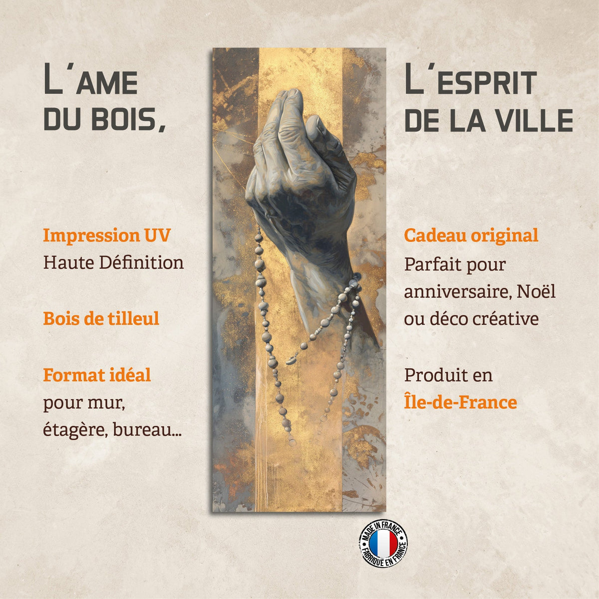 Hand & Rosary Light | EPERL06