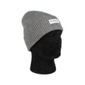 RB5003F | CERVINO Mixed Wool Knit Cap Made in Italy. Color Grey Melange - One Size - Caps and Scarves at Dealshubindia
