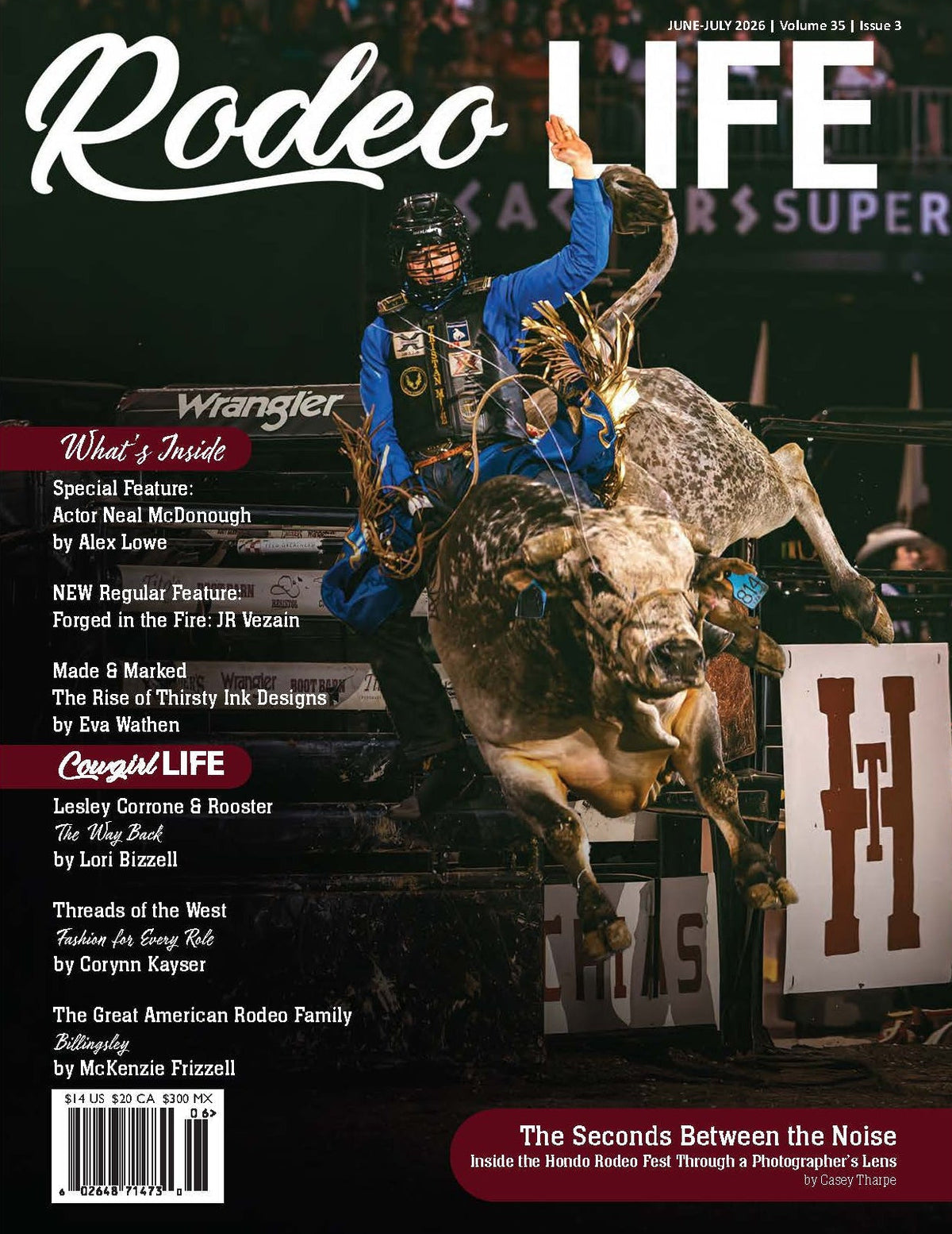 Rodeo LIFE PRINT HARD BACK Jun/Jul 2026