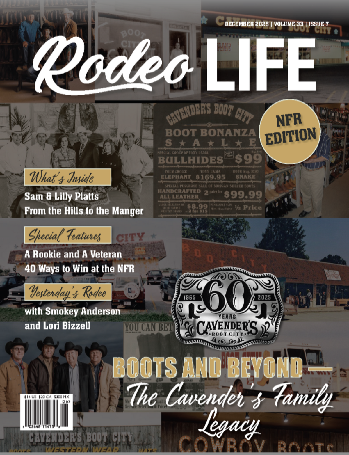 Rodeo LIFE PRINT HARD BACK Dec/NFR 2025
