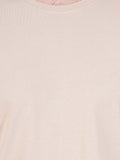Round Neck Tshirt Beige Cream Cotton Tshirt for men and women for summer breathable cool soft fine fabric