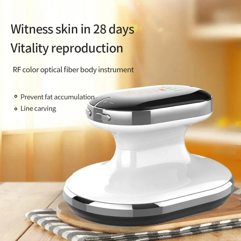 4-in-1 Cordless Electric Body Sculpting Vibration Device Anti-Cellulite White