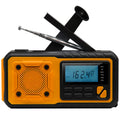Emergency Hand Crank Solar Radio Yellow-0