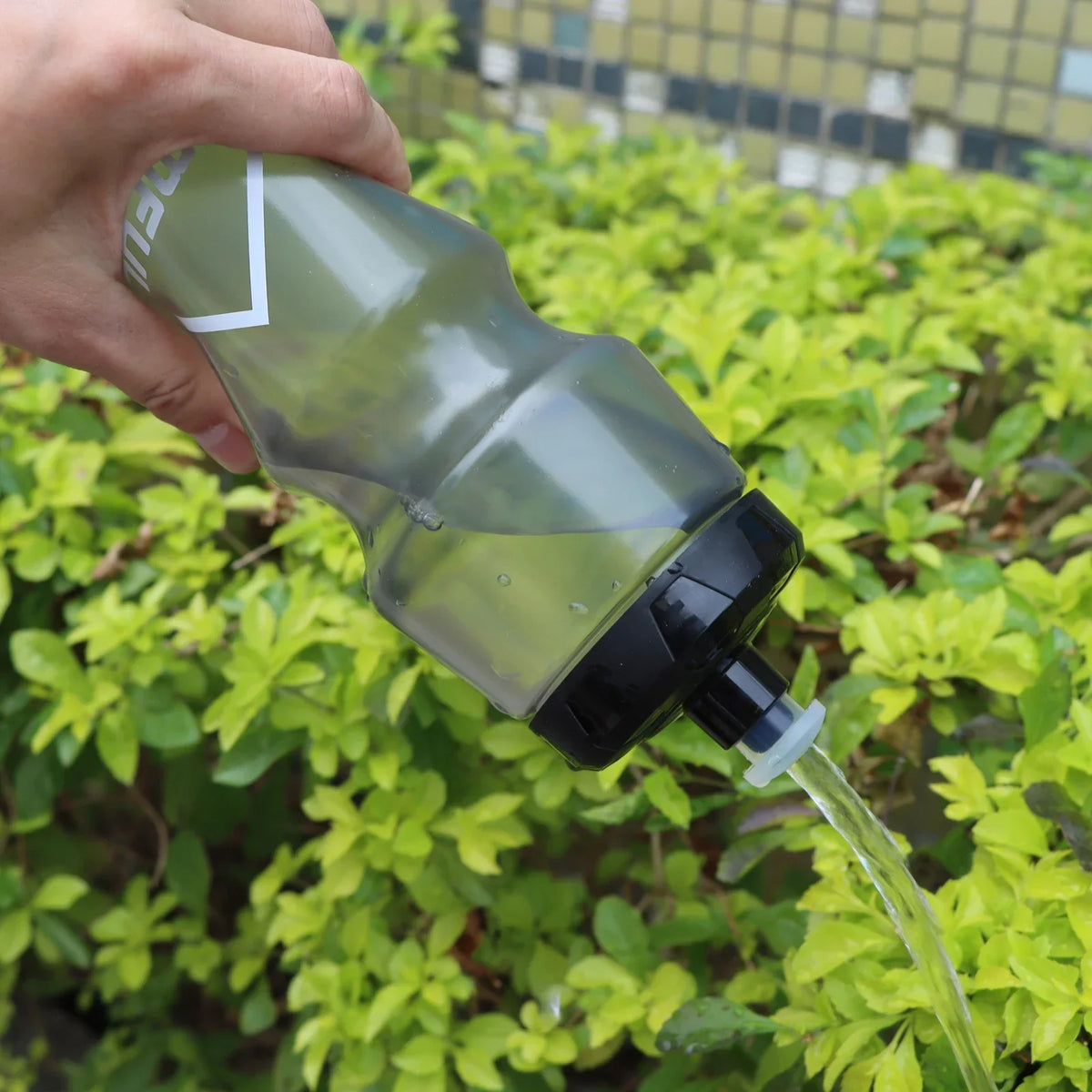 750ml Bike Water Bottle Squeeze Drink Cup Grey