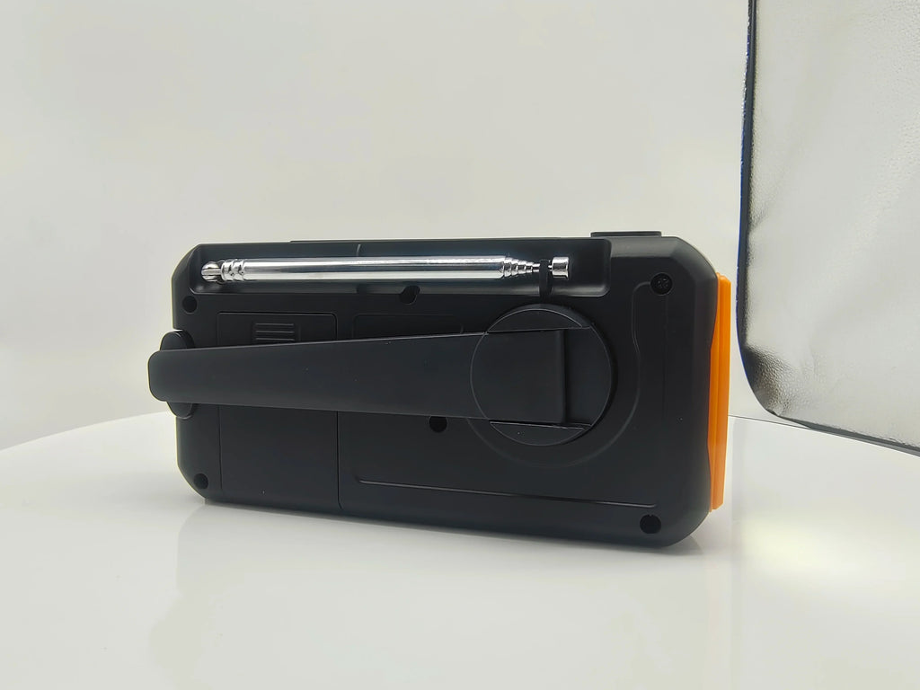 Emergency Hand Crank Solar Radio Yellow - Radios at Dealshubindia
