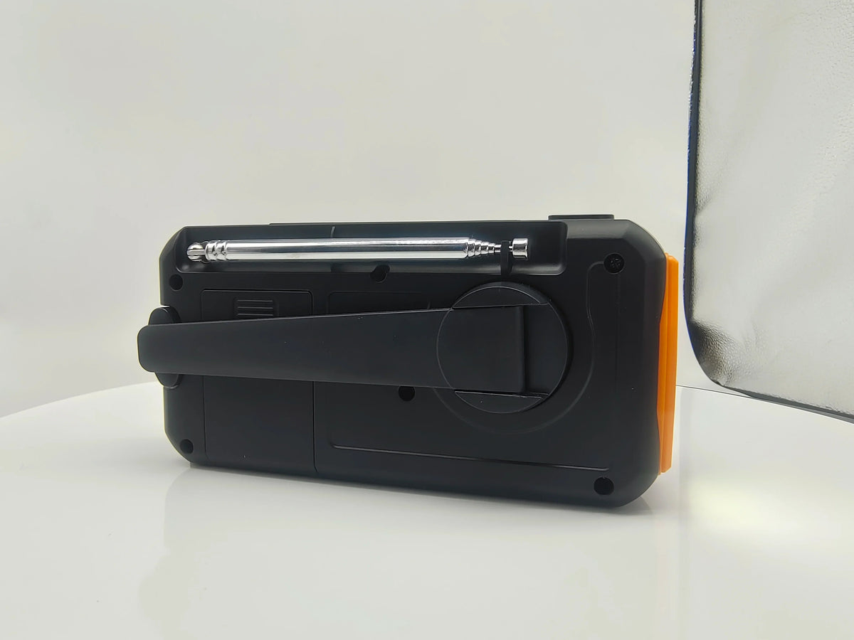 Emergency Hand Crank Solar Radio Yellow - Radios at Dealshubindia