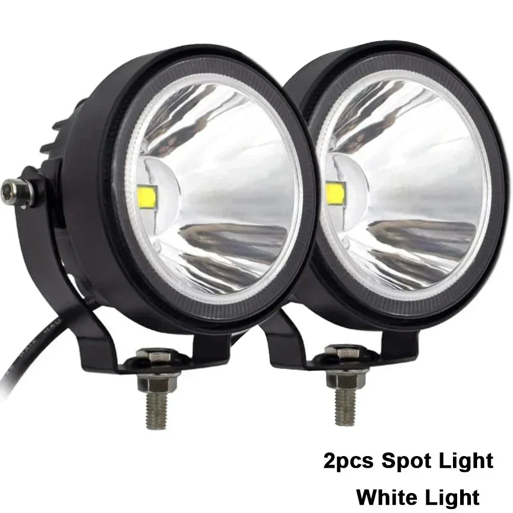LED Work Light – Offroad Round Spotlights for Car