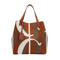Womens Large Capacity PU Shoulder Bag (Style11) - Apparel & Accessories > Handbags, Wallet's & Cases > Handbags > Shopper Bags at Dealshubindia