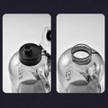 2.7L Sports Water Bottle Grey