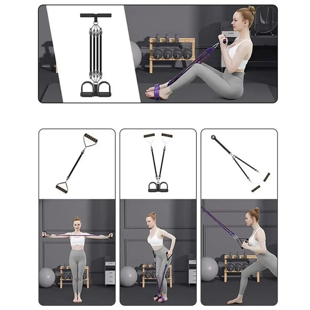 Fitness Pull Pedal Resistance Band - Sport Equipments at Dealshubindia