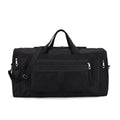 Travel Duffel Nylon Bag for Men and Women (Black)-0
