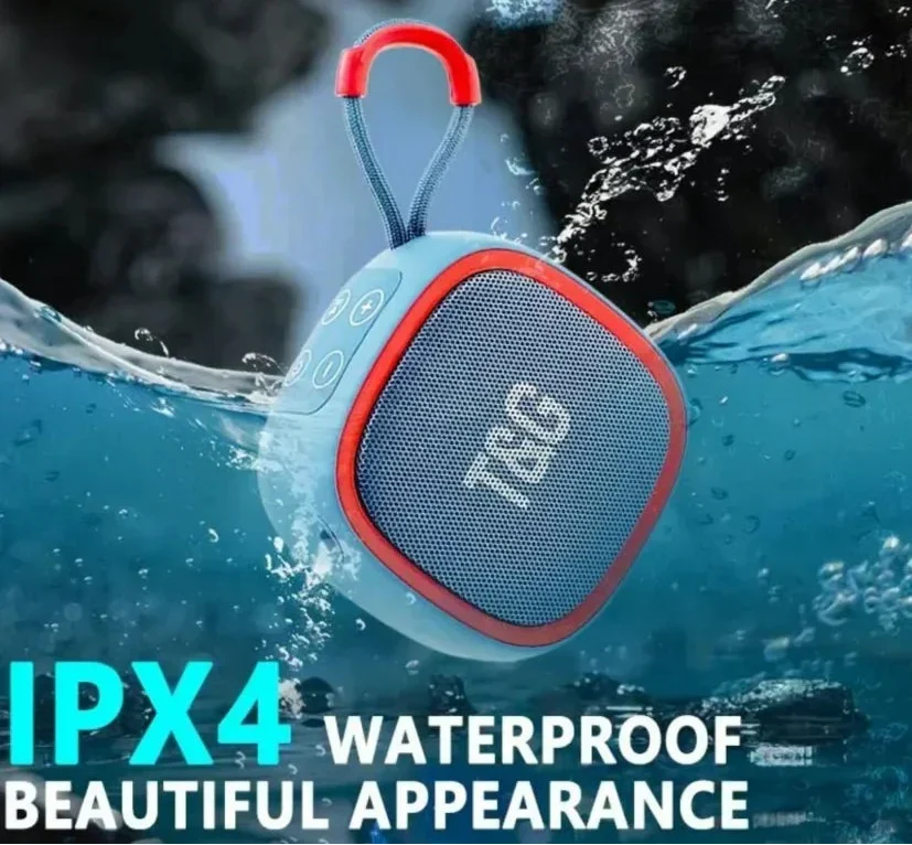Mini Bluetooth Portable Speaker Blue - Speakers at Dealshubindia