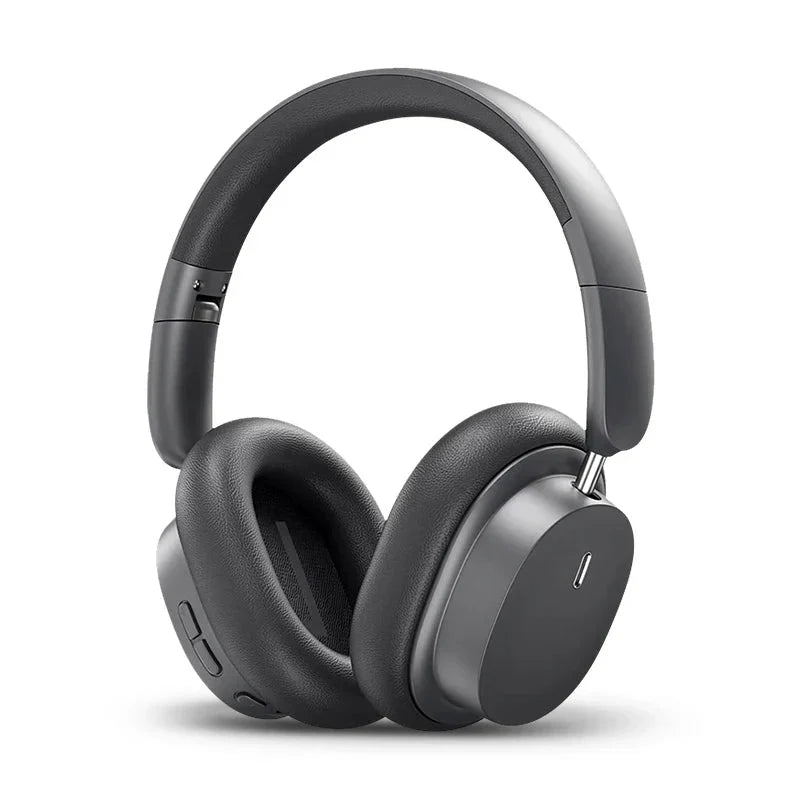 Wireless Over-Ear Headphones 3D Spatial Audio Gray - Headphones at Dealshubindia