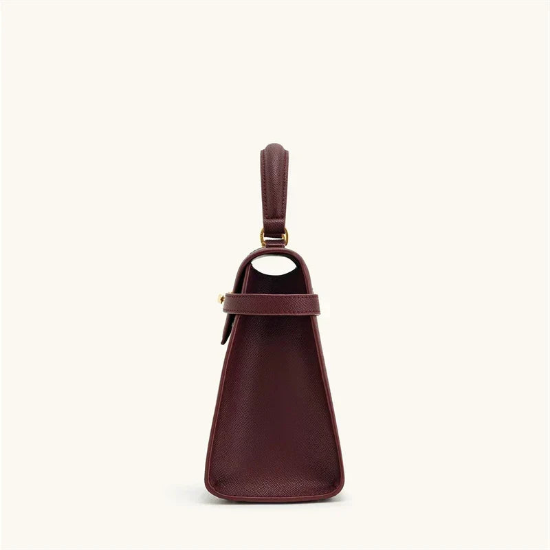 Womens Handbag Crossbody Bag (Wine Red)-1
