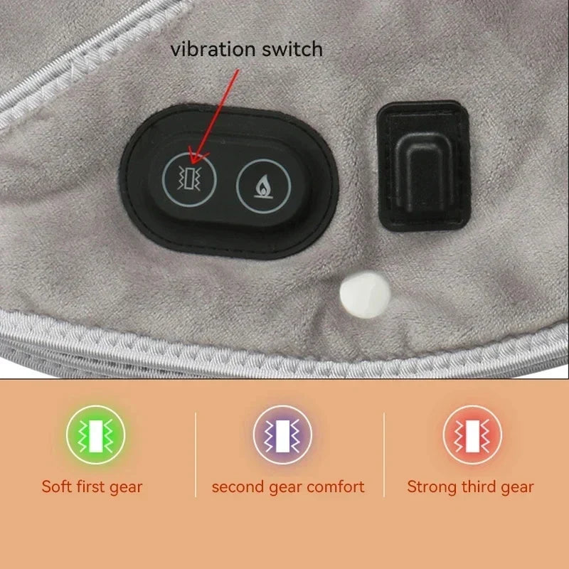 Electric Neck Shoulder Vibration Device Grey