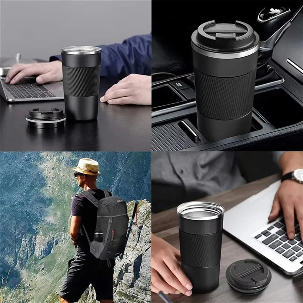 510ml Vacuum Insulated Mug Black