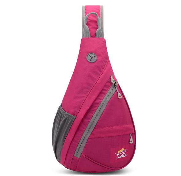 Nylon Sports Bag Men Women Chest Bag Outdoor Climbing Hiking Bag - Sling Bag at Dealshubindia