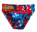 Spiderman boy's swim bottoms - red-medium blue-dark blue - 98