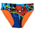 Spiderman little boy swim briefs - uv orange - 110