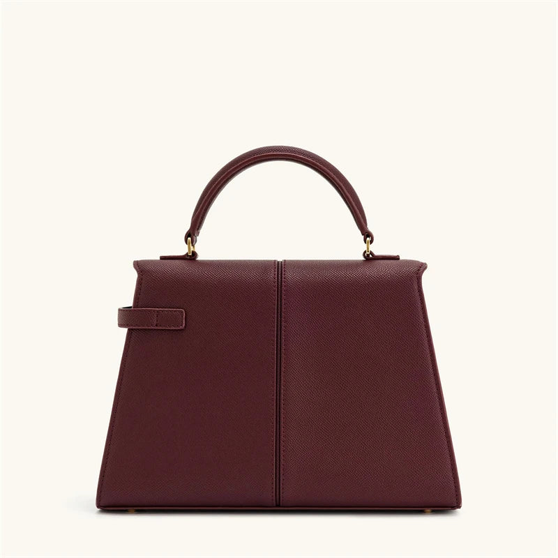 Womens Handbag Crossbody Bag (Wine Red) - Apparel & Accessories > Handbags, Wallet's & Cases > Handbags > Satchel Bags at Dealshubindia