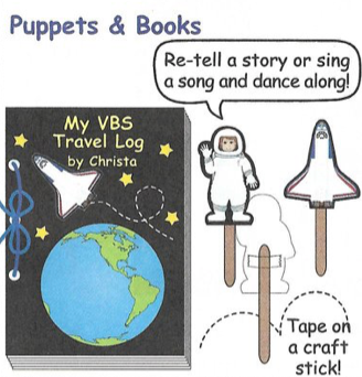 SHAPES ETC. Mini Notepad - Astronaut