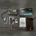 Portable Radio Receiver with SSB Black - Radios at Dealshubindia