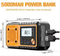 Emergency Hand Crank Solar Radio Yellow - Radios at Dealshubindia