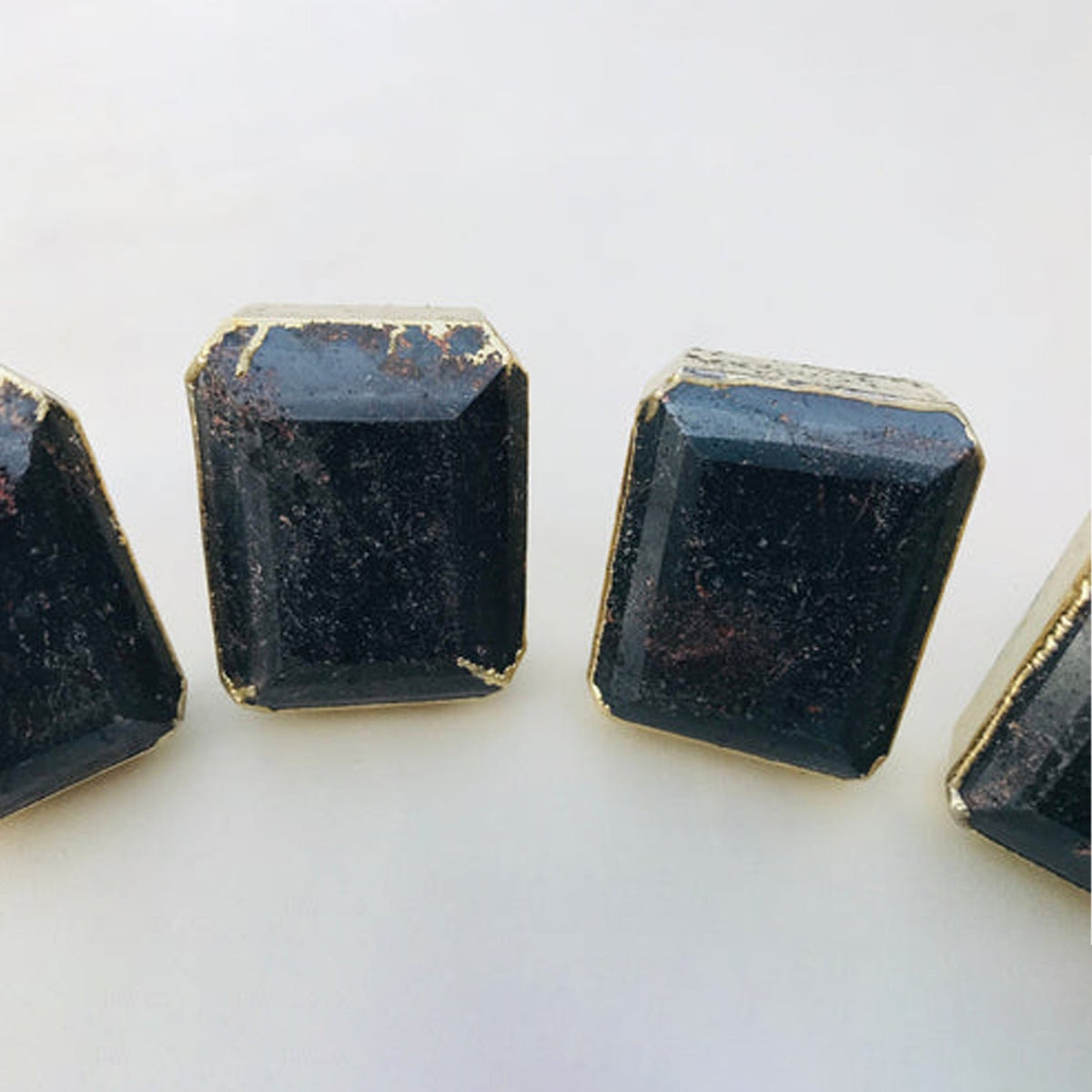Hematite Gemstone/Agate Classic Vintage Finish Cabinet Drawer Pull Wardrobe Dresser Interior Decorative Handle
