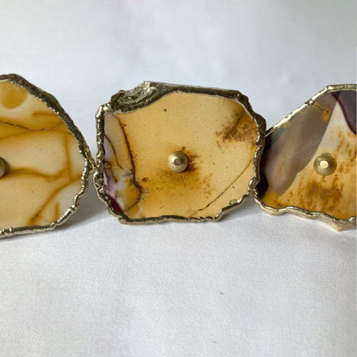 Mookaite Slice Cabinet Knobs