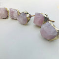 Rose Quartz Crystal Knobs Finish Cabinet Drawer Pull Wardrobe Dresser Interior Decorative Handle