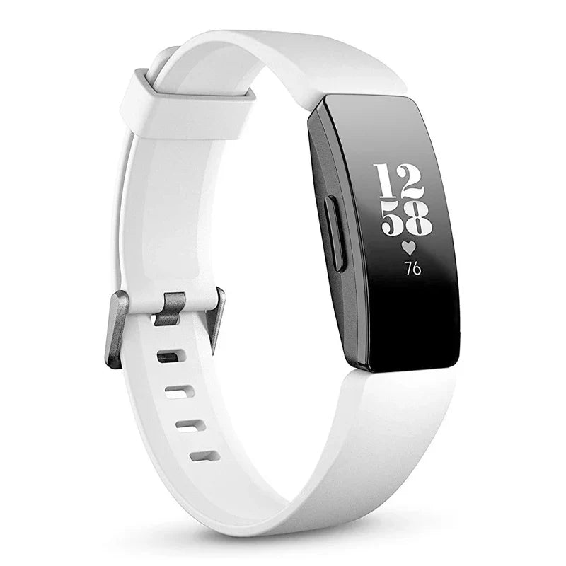 Health Fitness Tracker Sports Bracelet White - Fitness equipment at Dealshubindia