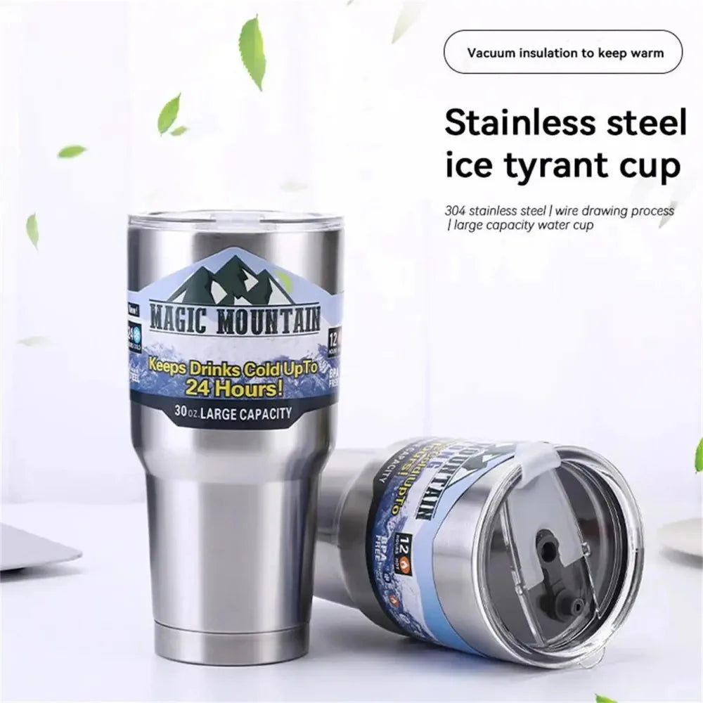 900ml Thermo Bottle with Pipette Silver