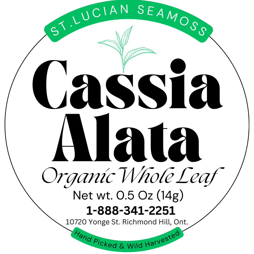 Dried Cassia Alata Leaves 1/2 oz