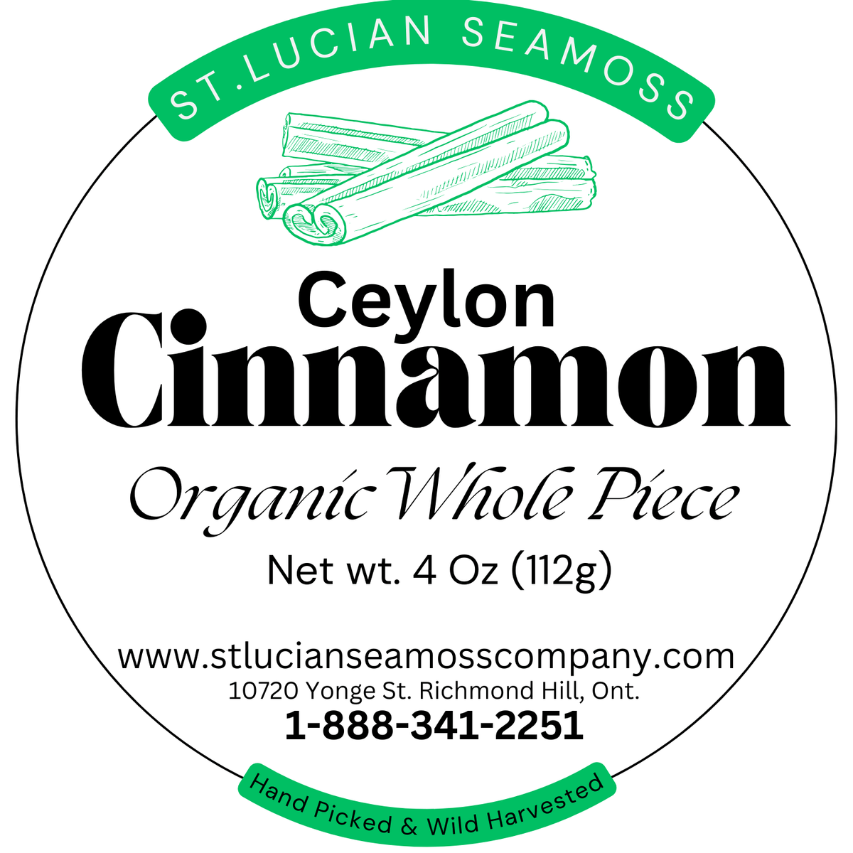Pure Ceylon Cinnamon (Ground or Sticks) | St Lucian