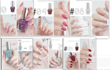 Summer Collection Nail Polish Set