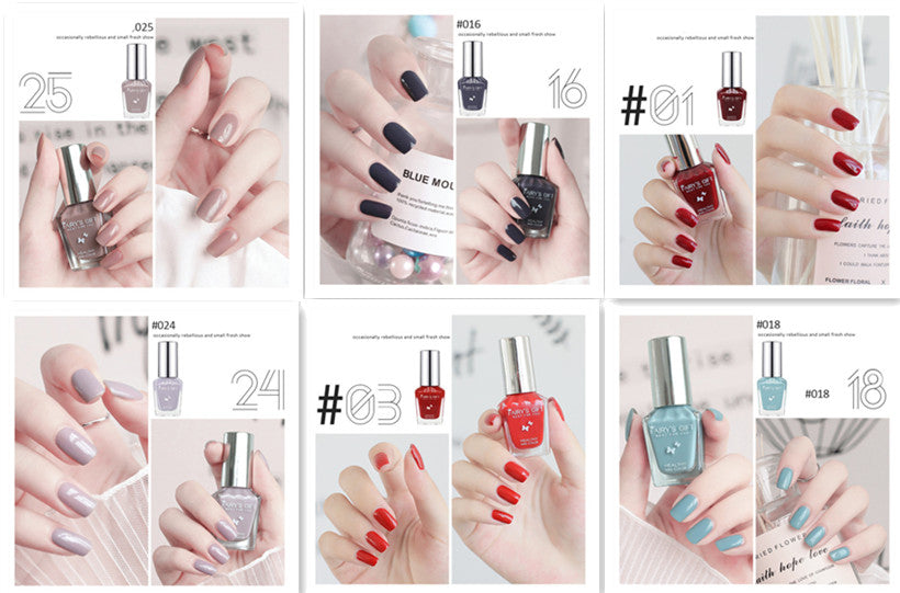 Summer Collection Nail Polish Set