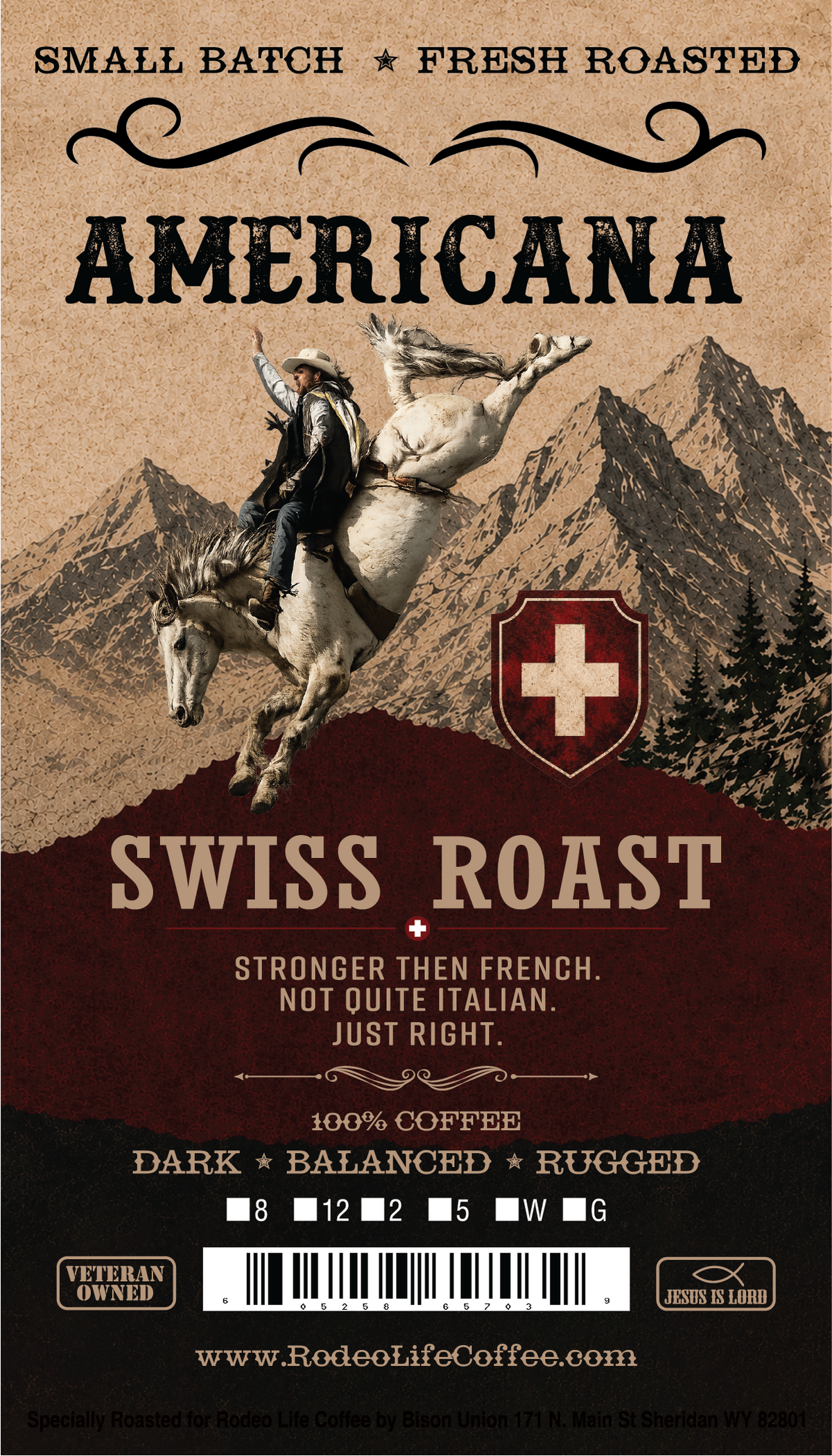 Swiss Roast 8 oz/1 lb