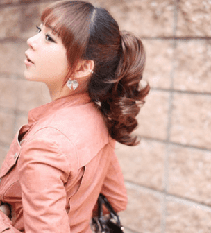 Trendy Tiger Curl Ponytail Wig