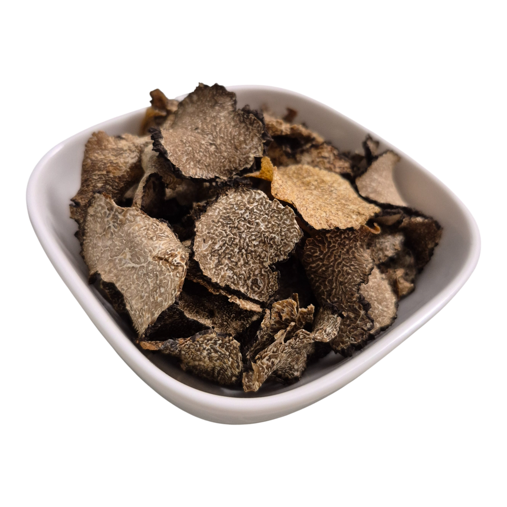 Italian Dried Black Truffle Slices (Tuber uncinatum) – Natural Organic Premium-quality