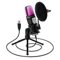 Usb Rgb Microphone Gaming Mic For Podcast & Streaming-0