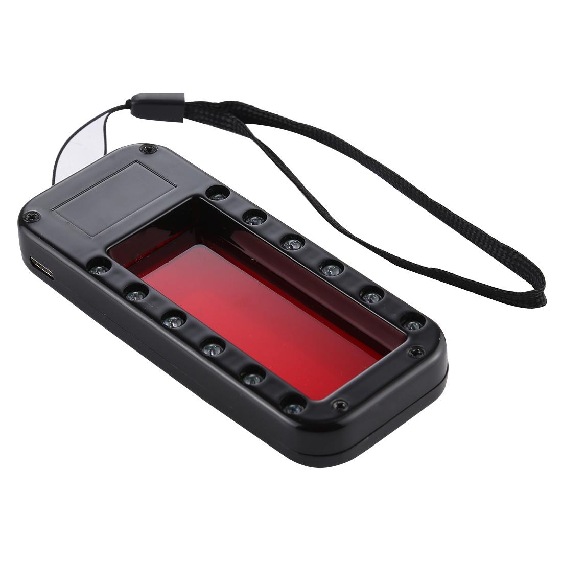NNEIDS Infrared Lens Search Detector With Lanyard - Rectangular Shape