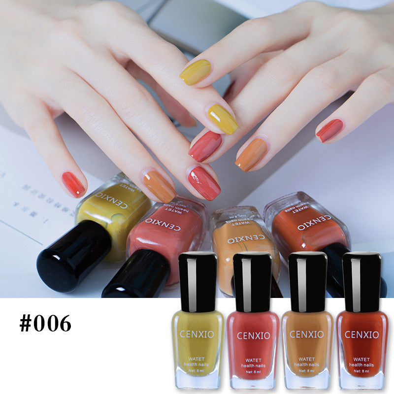 Water-Based Odorless Nail Polish Set