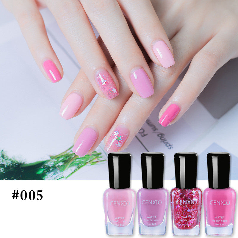 Water-Based Odorless Nail Polish Set