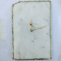 White Marble Large Wall Clock
