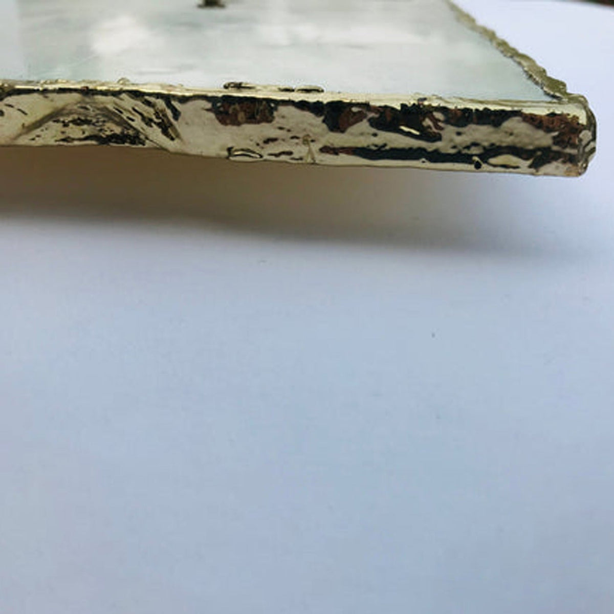 White Marble Large Wall Clock