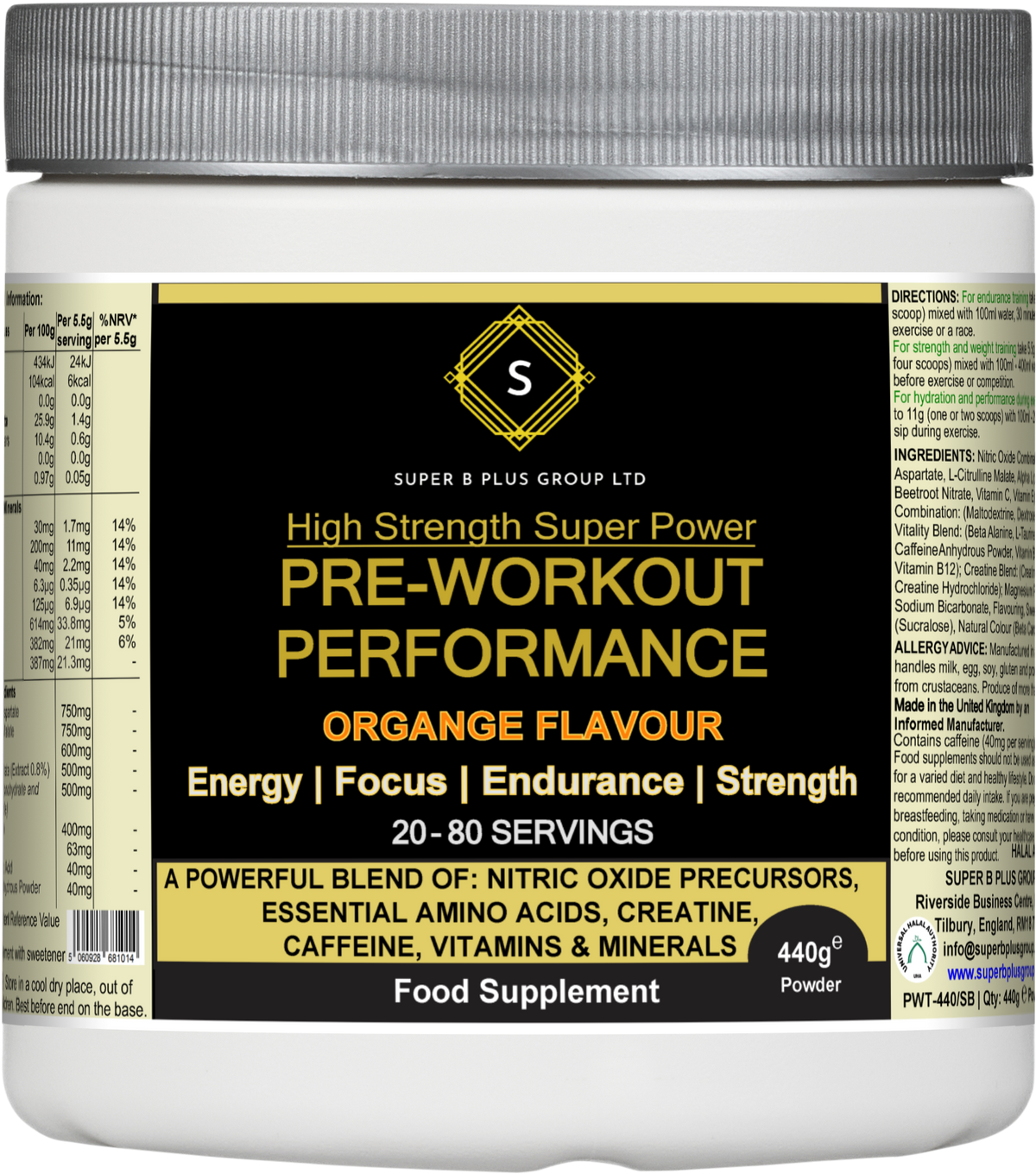 PRE-WORKOUT PERFORMANCE