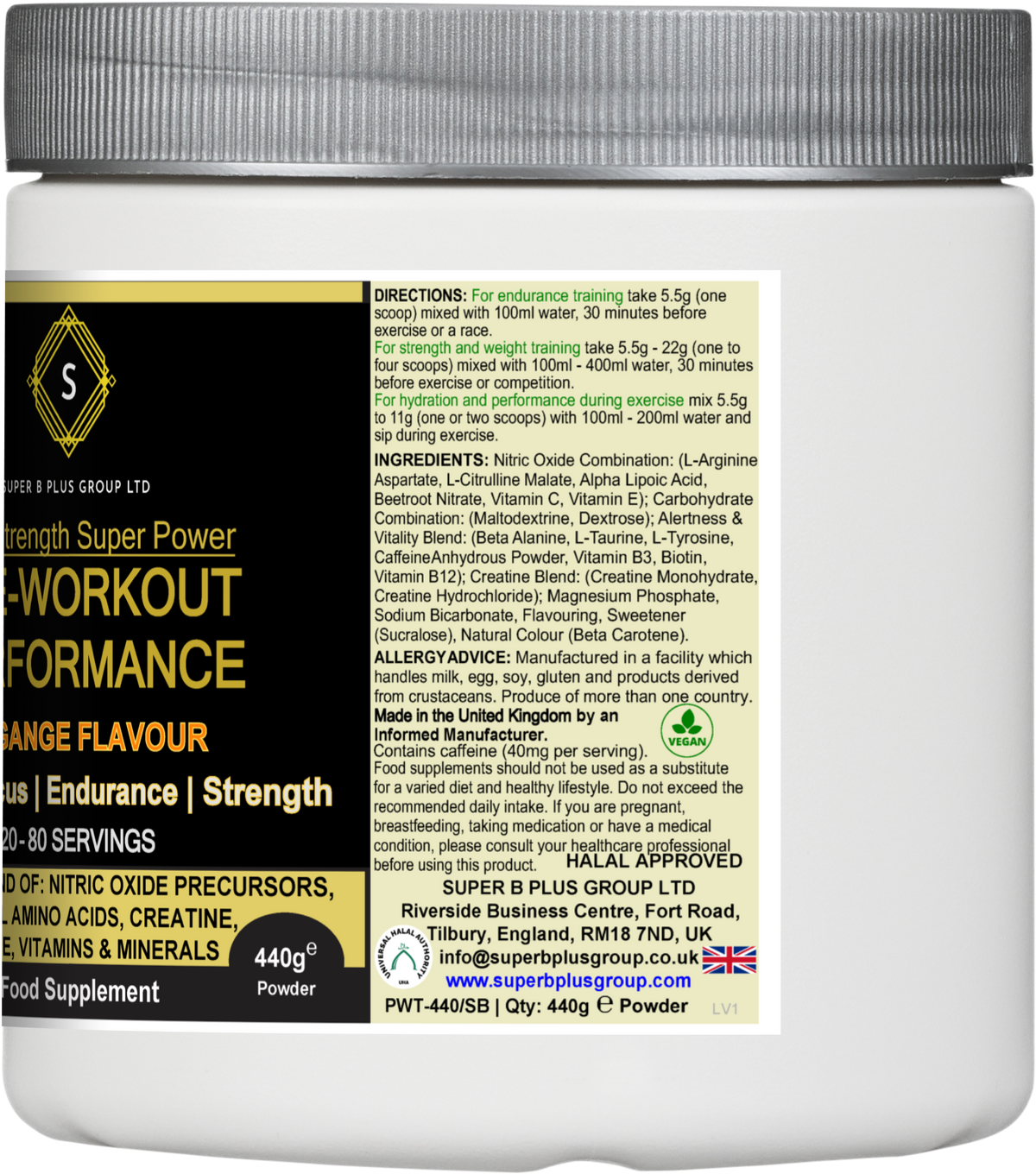 PRE-WORKOUT PERFORMANCE