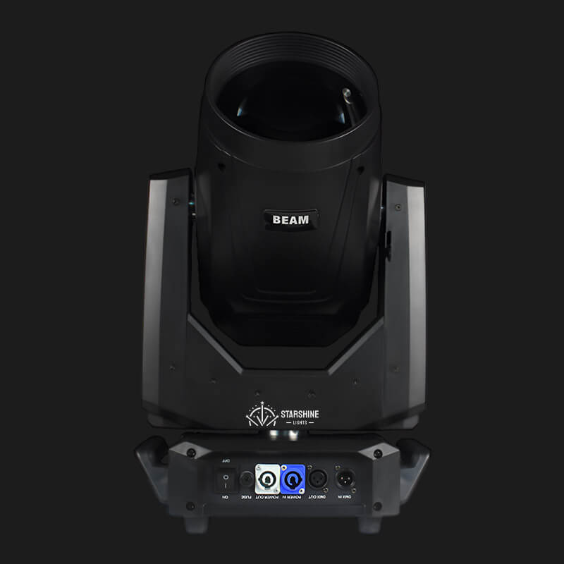 F1 381W DMX Moving Beam Light with Prism for Stage Lighting - n/a at Dealshubindia