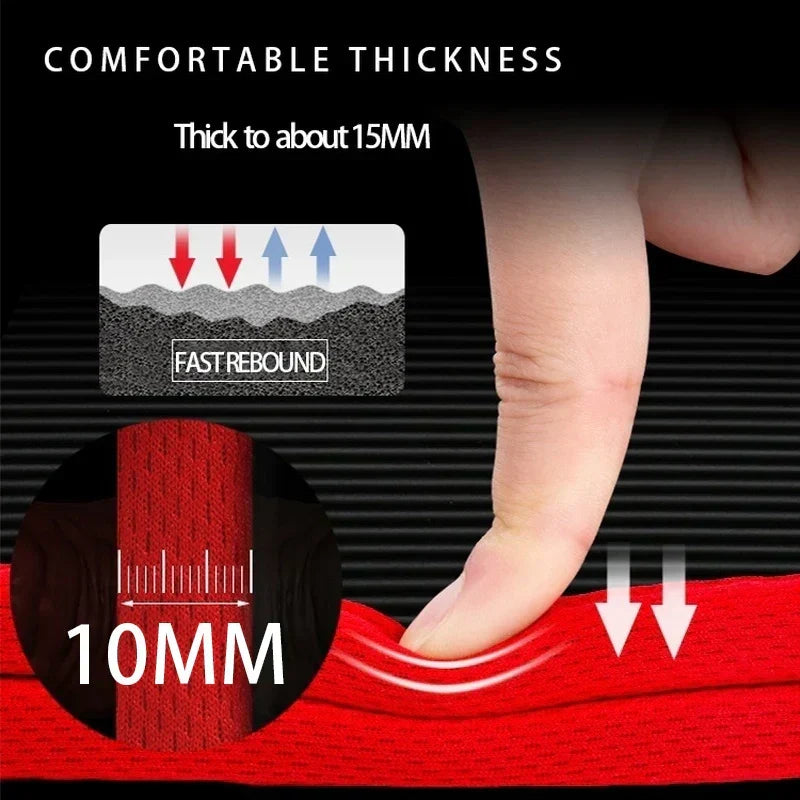 Thick Yoga Mat For Fitness & Pilates - Sports & Fitness > Exercise, Gym & Fitness > Yoga & Pilates at Dealshubindia