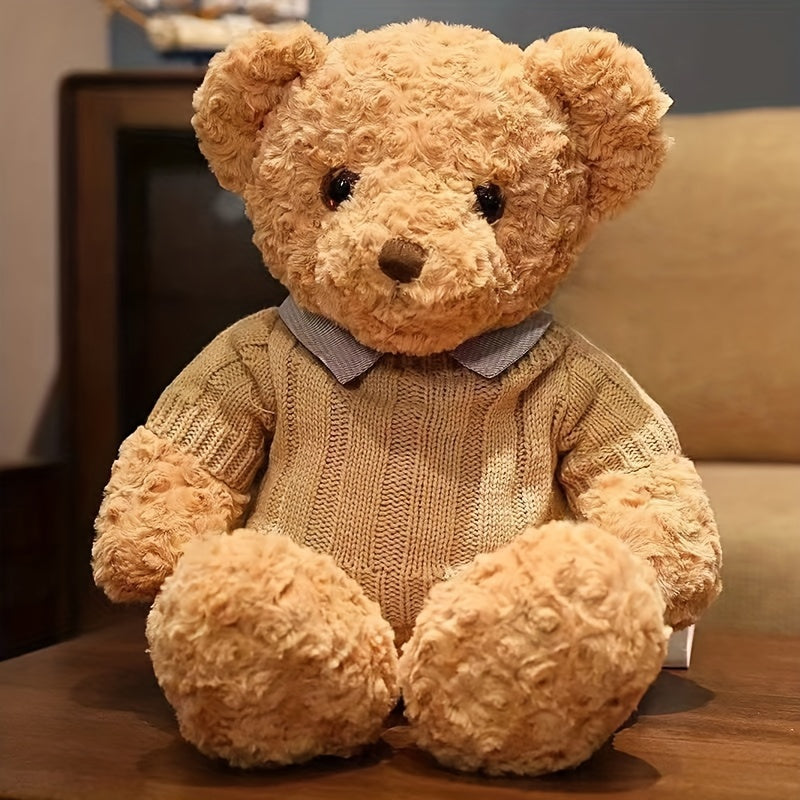 Charming Teddy Bear Plush Toy for Sofa Decor & Gifts-1